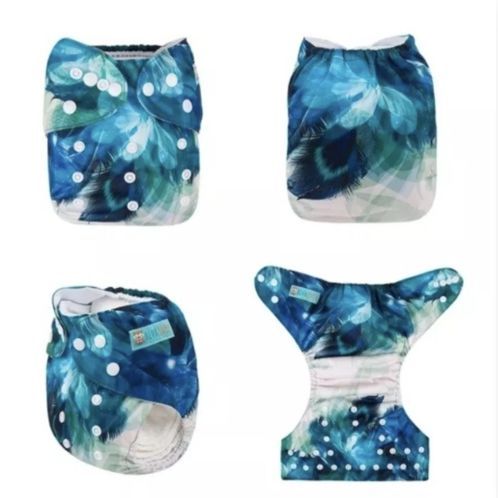Cloth Diaper One Size Adjustable Washable Reusable for Baby Girls and Bo…